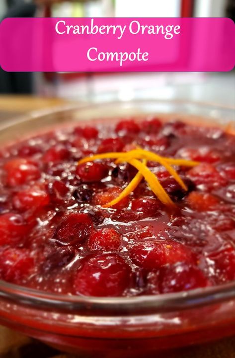 This Cranberry Orange Compote Recipe will elevate you meals to the next level. Don't waste your time with ordinary Cranberry sauce out of the can. Try out Cranberry Orange Compote and change you life forever. #Cranberry #Sauce #Compote #Food #Recipe Orange Compote, Cranberry Compote, Canned Cranberry Sauce, Compote Recipe, Orange Cranberry, Don't Waste Your Time, Cranberry Orange, Fresh Cranberries, Cranberry Sauce