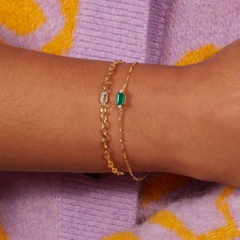 Green Gem Bracelet, Green Gold Jewelry, Goddess Bracelet, Hand Jewellery, Emerald Bracelet, Gems Bracelet, Green Goddess, Simple Bracelets, May Birthstone