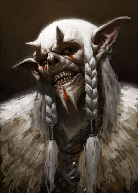 ArtStation - orc, Basic_87 (Oh Ji Sung) Heroic Fantasy, Fantasy Races, Dungeons And Dragons Characters, Fantasy Monster, Fantasy Warrior, Arte Fantasy, Fantasy Rpg, Monster Art, Fantasy Inspiration