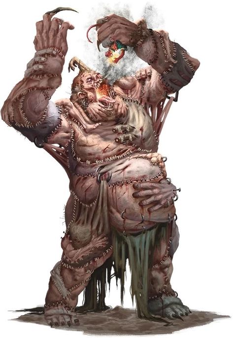 Flesh Golem Fantasy Art, Flesh Golem, Undead Monster, Monster Artwork, Fantasy Witch, Humanoid Creatures, Roleplay Characters, Creature Artwork, Dnd Monsters