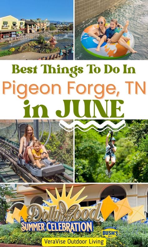 Things To Do In Pigeon Forge In June Tennessee Family Vacation, Gatlinburg Tennessee Vacation, Pigeon Forge Vacation, Smokey Mountains Vacation, Gatlinburg Vacation, North Carolina Vacations, Smoky Mountains Vacation, Pigeon Forge Tennessee, Tennessee Travel