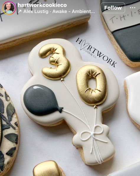 30th Cookies, Mountain Cookies, Ring Cookies, Bridal Themes, Cookie Birthday, Wedding Shower Cookies, Balloon Cookies, Bridal Cookies, Royal Iced Cookies