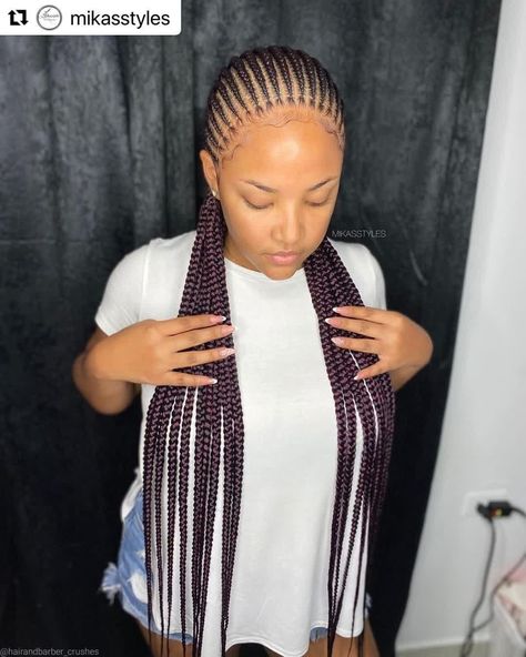 Pushback Carrot Hairstyles, Braided Hairstyles For Black Women Short Hair, Beautiful All Back Hairstyles, Carrot Push Back Hairstyle, Conrols Hair Style, All Up Hairstyles Braids, Push Back Braids, Backline Hairstyle Braids, Nigerian Hairstyles With Attachment