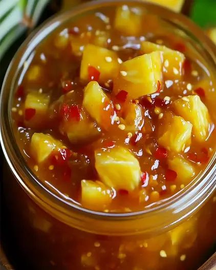 Sweet Chili Pineapple Sauce Recipe – Easy & Delicious Recipe For Sweet Chili Sauce, Sweet Chili Pineapple Sauce, Pineapple Rum Sauce, Pineapple Chili, Pineapple Sauce, Chopped Pineapple, Pineapple Rum, Fresh Pineapple, Lime Sauce