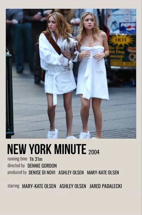 New York Minute Movie Poster, New York Minute Poster, Movies To Watch Poster, New York Minute Movie, New York Movies, Skipping School, Best Teen Movies, New York Movie, Romcom Movies