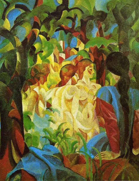 Maurice De Vlaminck, August Macke, Franz Marc, German Expressionism, 26 September, German Art, Paul Klee, A4 Poster, Oil Painting Reproductions