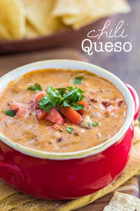 Chili Queso Dip, Chili Queso, Cheese Dips, Queso Dip Recipes, The Recipe Critic, Buffalo Wild, Recipe Critic, Buffalo Wild Wings, Queso Dip