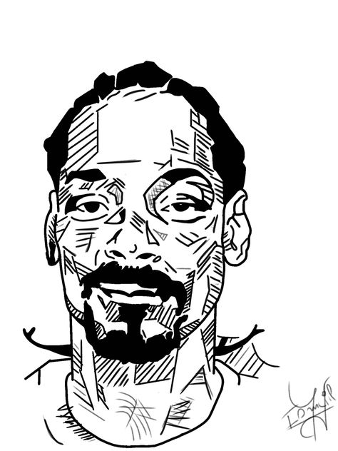 Snoop Dogg Sketch, Simple Drawing People, Snoop Dog Drawing, People Art Drawings, Snoop Dogg Cartoon, Snoop Dogg Drawing, Dr Dre Albums, Dog Drawing Simple, Simpson Wallpaper Iphone