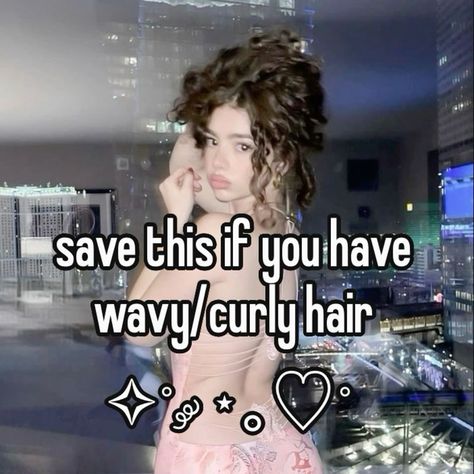 Curly Hair Whisper, Hair Styles For Wavy Hair Medium, 2020s Aesthetic, Curly Hair Quotes, Curly Hair Problems, Cute Curly Hairstyles, Curly Hair Styles Easy, Luck Quotes, Hairdos For Curly Hair