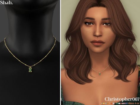 The Sims Resource - Shah Necklace Sims 4 Womens Accessories, Sims 4 Female Necklace, Sims 4 Mods Necklace, Maxis Match Sims 4 Cc Necklace, Sims 4 Evil Eye Cc, Sims 4 Female Jewelry, Sims 4 Cc Female Jewelry, Sims4 Necklace Cc, Sims 4 Maxis Match Necklace