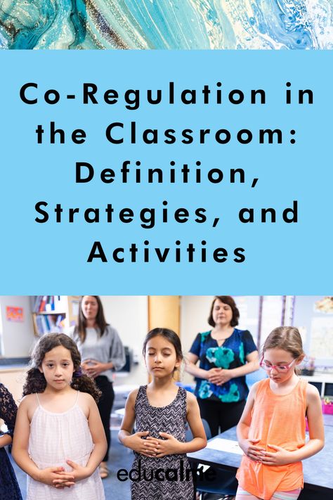 Learn about co-regulation and its role in self-regulation for students. Discover effective strategies, techniques and activities for classroom management, behaviour management, and emotional development, including Educalme resources. Co-Regulation #coregulation #selfregulation Education #teach Whole Brain Teaching | Teacher Resources | Teaching Tips | Classroom Management #classroommanagement #teach Self Regulation In The Classroom, Coregulation Activities, Coregulation Strategies, Co Regulation, Classroom Sel, Activities For Classroom, Sel Resources, Emotional Intelligence Kids, Emotional Regulation Activities