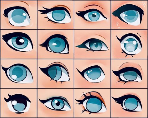 Cartoonish Eyes, Anime