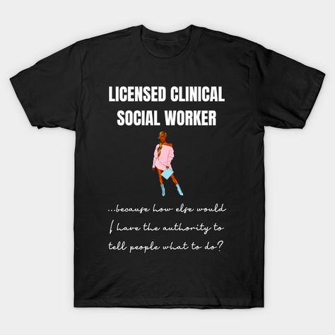 Celebrate and honor social workers this social work month with the perfect gift! Show your appreciation for the hardworking and dedicated black social workers with gift's melanin-inspired collection. From mugs to hoodies, find a unique and meaningful way to show your gratitude for the African American social workers in your life. Let's come together to recognize their impact on our communities and make a statement of appreciation! -- Choose from our vast selection of Crewneck and V-Neck T-Shirts Work Sayings, Social Work Month, Case Manager, Licensed Clinical Social Worker, Social Worker Gifts, Social Workers, Case Management, Aesthetic Shirts, Work Memes