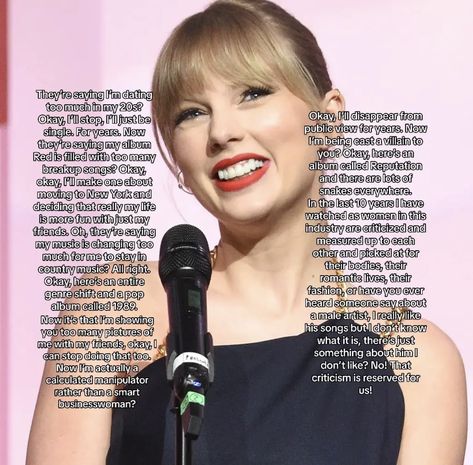 Taylor Swift Speaches, Taylor Swift Speeches, Breakup Songs, Feminist Quotes, Taylor Swift Hair, Taylor Swift (lyrics), Feminist Art, Taylor Swift Quotes, Taylor Swift Style