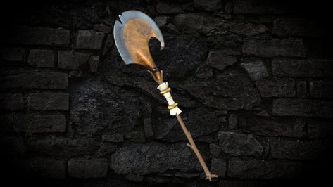 Wakfu Shovel Weaponized Shovel Art, Weaponized Shovel, Fantasy Items, Oc Inspo, Soul Eater, Dnd Characters, Shovel, Character Design Inspiration, Phone Wallpaper