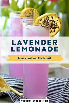 Purple Punch Recipes, Lavender Lemonade Recipe, Purple Lemonade, Lavender Drink, Beautiful Drink, Drinks Wedding, Lavender Cocktail, Lavender Baby Showers, Purple Drinks