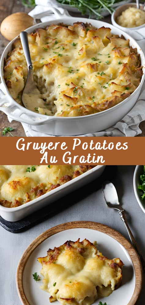 Gruyere Potatoes Au Gratin If you’re looking for a dish that combines elegance with comfort, look no further than Gruyère Potatoes Au Gratin. This classic recipe features thinly sliced potatoes baked in a creamy, cheesy Gruyère sauce, creating a rich and indulgent side dish perfect for any special occasion or a comforting family dinner. The […] Best Scalloped Potatoes Recipe Gruyere, Potato Augratin Casserole, Potatoes Au Gratin With Gruyere Cheese, Gruyère Potato Casserole, Au Gratin Potatoes Gruyere, Make Ahead Potatoes Au Gratin, Ina Garten Au Gratin Potatoes, Gruyere Potatoes Au Gratin, Make Ahead Potatoes Recipes