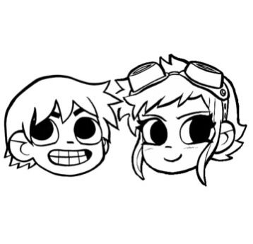 Scott Pilgrim Doodle, Cartoon Tattoo Ideas, Animated Shows, Character Tattoos, Scott Pilgrim Comic, Cartoon Tattoo, Ramona Flowers, Scott Pilgrim Vs. The World, World Tattoo