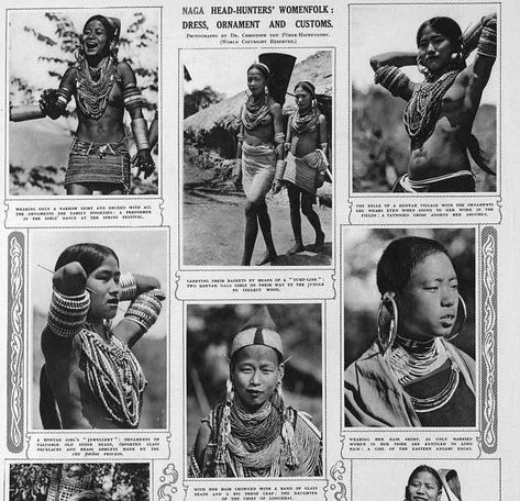 Illustrated London News - Nagaland Konyak Naga, Womens Circle, Afro Futurism, Head Hunter, Women's Circle, Indigenous People, Ancient India, Leadership Quotes, Asian Outfits