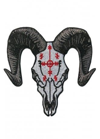 Shirt Patches, Kreepsville 666, Goat Skull, Magick Symbols, Ram Skull, Skull Patch, Punk Patches, Military Patch, Cool Patches