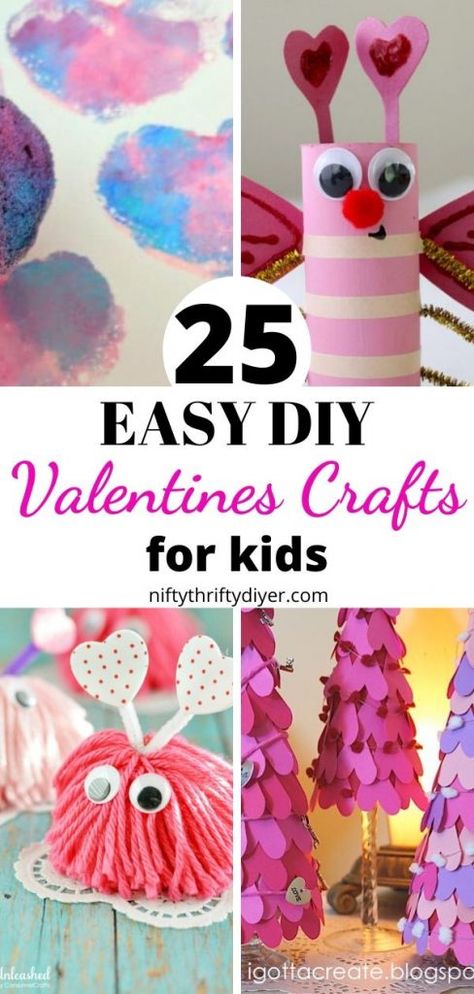 Diy Valentines Crafts For Kids, Valentine's Crafts For Kids, Valentines Crafts For Kids, Vday Crafts, Boy Valentines, Valentine Art Projects, February Crafts, Easy Valentine Crafts, Diy Valentine's Day Decorations