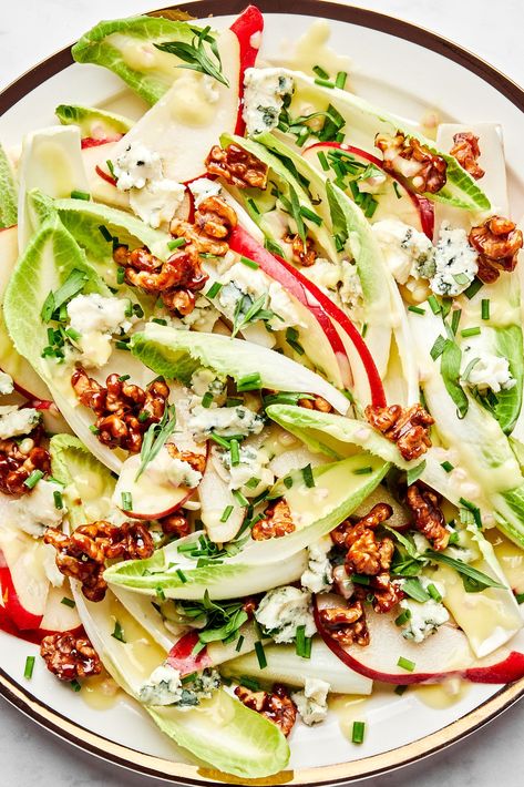 Pear Vinaigrette, Endive Recipes, Homemade Green Bean Casserole, Endive Salad, The Modern Proper, Modern Proper, Greenbean Casserole Recipe, Sliced Pears, Pear Salad