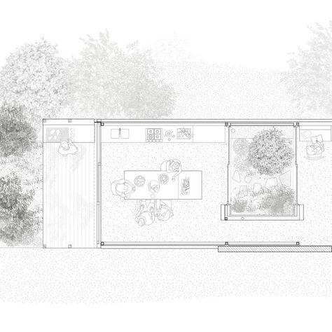 Felix Candela, Workers Cottage, Site Plan Design, Architecture Courtyard, Architecture Drawing Presentation, Furniture Design Sketches, Interactive Exhibition, Architecture Presentation Board, Architecture Concept Diagram