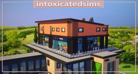 Sims 4 Foxbury Institute, Winter Is Coming, Sims Cc, The Sims, Sims 4, Tower, House Styles