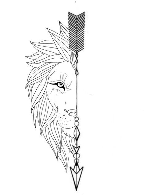 Line Work Lion Tattoo, Line Work Tattoo Men, Fatima Tattoo, Tattoo Design Hand, Small Music Tattoos, Arrow Tattoos For Women, Simple Hand Tattoos, Geometric Lion Tattoo, Leo Tattoo Designs