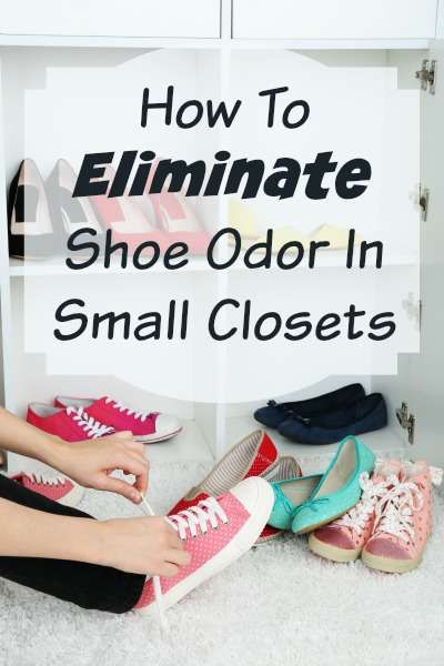 Dear Home-Ec 101: I just did some awesome cleaning in my closet and swapped out my winter for summer stuff. I noticed my closet has a funky shoe odor. I googled it and saw a lot of ideas for getting rid of the shoe smell, but I trust Home-Ec 101 ideas more. Signed, Imelda Marco… Mold On Clothes, Odor Eliminator Diy, Shoe Odor Remover, Closet Freshener, Stinky Shoes, Shoe Bin, Smelly Shoes, Shoe Drawer, Deodorize Shoes