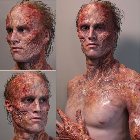 Burn Makeup, Arte Zombie, Prosthetic Makeup, Special Fx Makeup, Horror Makeup, Human Reference, Special Effects Makeup, Fx Makeup, Sfx Makeup