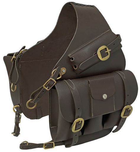 Virago Chopper, Horse Saddle Bags, Animal Sidekicks, Highland Outfit, Australian Saddle, Saddle Bags Horse, Black Spirit, Dnd Druid, Western Horse Saddles