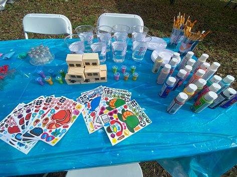 Decorate your own treasure chest mermaid party activities sand art Mermaid Birthday Games Party Activities, Pirates And Mermaids Activities, Under The Sea Treasure Chest, Treasure Chest Mermaid Party, Girls Mermaid Party, Pirate Party Dig For Treasure, Sea Activities, Birthday Activities, Sand Art