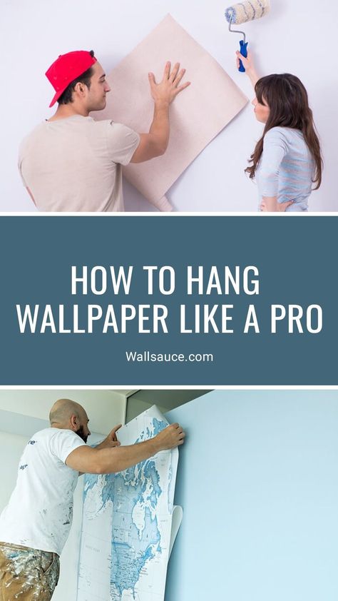 In this blog, we will take you through three simple steps so that putting up your wallpaper is an absolute breeze! From how to measure and prepare your wall to how to hang the wallpaper, we are here to tell you what to do! Follow these steps to becoming a pro at hanging wallpaper! Head over to the blog to read. #wallpaperhanging #diywallpaper #wallpaperdiy #diyhomedecor #diy #homedecor #wallpaperinspo #wallpaperdecor #interiordecor Wallpaper Hanging Tips, Wallpaper How To, Hanging Wallpaper How To, Wallpaper Tips And Tricks, How To Put Up Wallpaper, How To Wallpaper, Wallpaper Hanging, How To Apply Wallpaper, Skills For Life