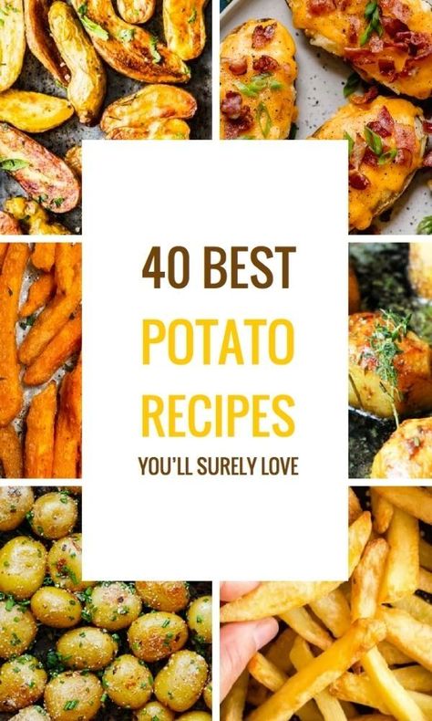 Potato Recipes Dinner, Tasty Potato Recipes, Quick Summer Meals, Loaded Potatoes, Best Potato Recipes, Baked Recipes, Healthy Potato Recipes, Easy Potato Recipes, Potato Recipes Side Dishes