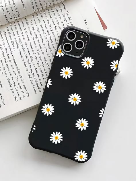 Black    TPU  Phone Cases    Phone/Pad Accessories Phone Cases That Go With A Black Phone, Black Phone Cover Design, Painting On Black Phone Case Aesthetic, Black Cute Phone Cases, Black Phone Cover Aesthetic, Phone Case Painting Ideas Black, Black Phone Cover Ideas, Phone Cover Painting Black, Black Phone Case Aesthetic Diy