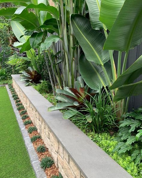 Property Landscaping, Tropical Backyard Landscaping, Small Tropical Gardens, Bali Garden, Balinese Garden, Tropical Landscape Design, Tropical Garden Design, Tropical Backyard, Backyard Renovations