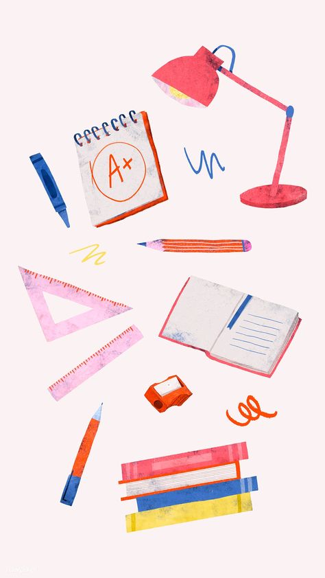 Back To School Manhwa, Back To School Illustration, School Manhwa, Math Wallpaper, Back To School Stationery, Back To School Makeup, Back To School Worksheets, Anime W, School Illustration