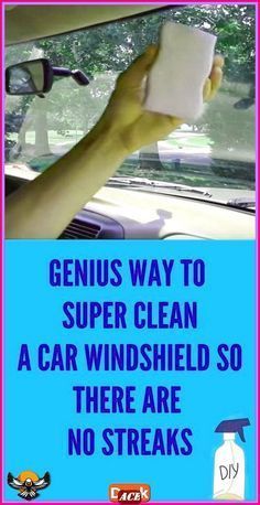 Clean A Car, Car Cleaning Tips, Clean Car Windshield, Cleaning Car Windows, Diy Car Cleaning, Clean Windshield, Windshield Cleaner, Car Cleaner, Easy Cleaning Hacks