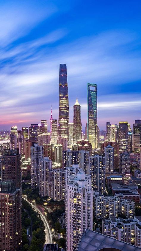 Shanghai,China Shanghai Skyline, Shanghai Tower, City Life Photography, City Shoot, China City, Dubai Aesthetic, City Wallpaper, Shanghai China, City Landscape