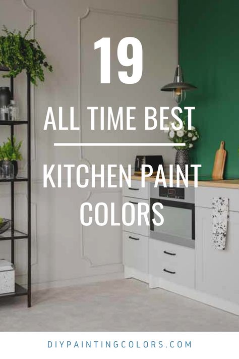 Painting Ideas Kitchen Walls, What Colour To Paint Kitchen Walls, Paint Colours Kitchen, Modern Farmhouse Kitchens Paint Colors, 2023 Kitchen Wall Paint Colors, Small Kitchen Color Ideas For Walls, Small Kitchen Wall Paint Colors Ideas, All One Color Kitchen, Good Kitchen Paint Colors