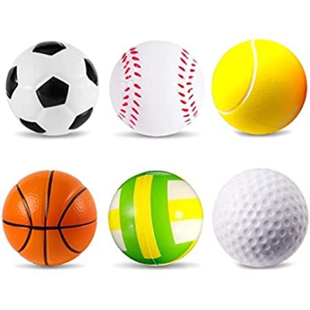 24 x Assorted Sports Pattern Hard Sponge Rubber Hi-Bounce Balls - Wholesale Box : Amazon.co.uk: Toys & Games Class Christmas Gifts, Dog Ball Launcher, Sports Pattern, Dog Poo Bags, Ball Launcher, Bouncy Ball, Sports Balls, Sport Tennis, Tennis Ball