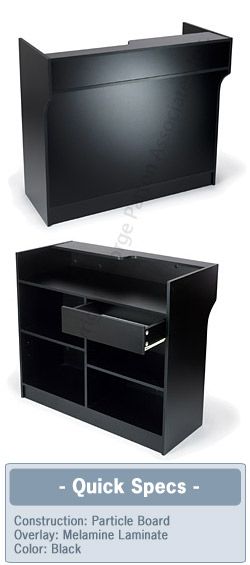 Register Stand: 48"W Ledgetop Counter, Black Display Counter, Cash Counter Design Modern, Diy Cash Register Stand, Small Cash Counter Design Modern, Wooden Cash Counter Design, Diy Cashier Box Cash Register, Cash Register Drawer, Cashier Counter Design, Youth Group Rooms