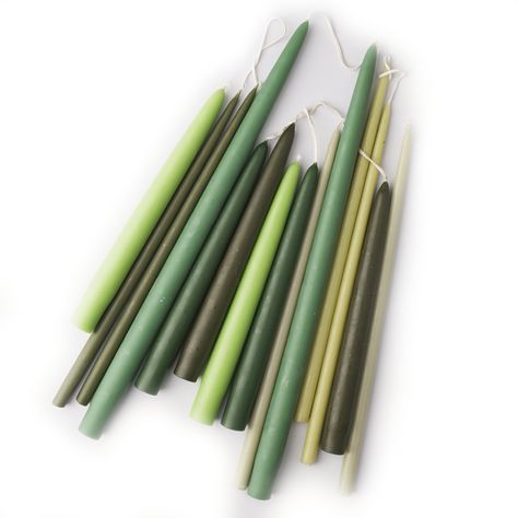 Green Candles, Green Candle Aesthetic, Green Candles Aesthetic, Green Candle Sticks, Dark Green Candles, Olive Green Taper Candles, Dark Green Taper Candles, Taper Candles Wedding, Sweet 16 Candles