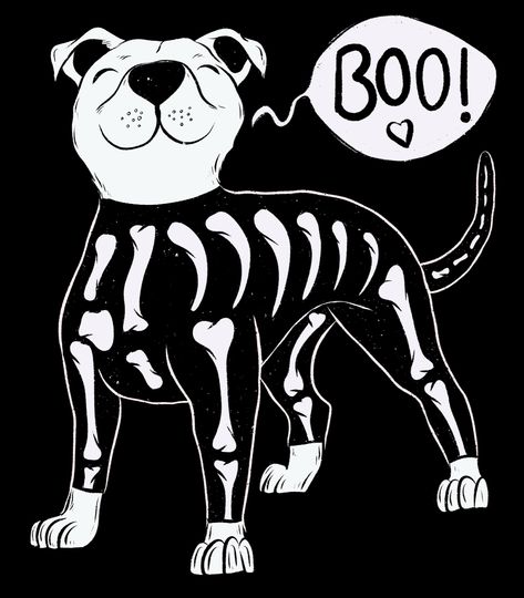 Skeleton Dog Drawing, Skeleton And Dog Wallpaper, Halloween Dog Wallpaper, Skeleton Dog, Skeleton And Dog, Skeleton Dog Paint, Spooky Dog Drawing, Skeleton Puppy, Dog Skeleton Halloween