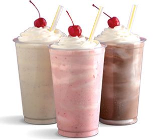 Merengadas, malteadas o batidos de Fresa, Chocolate y Vainilla Sonic Drive In, Oreo Milkshake, Sweet Smoothies, Smoothie Shakes, Frozen Drinks, Banana Split, Mesa Az, Frappe, Drive In