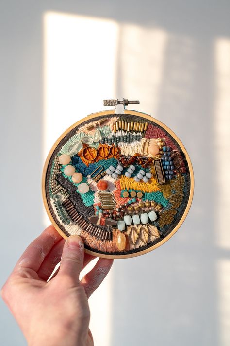 Embroidery wall hanging