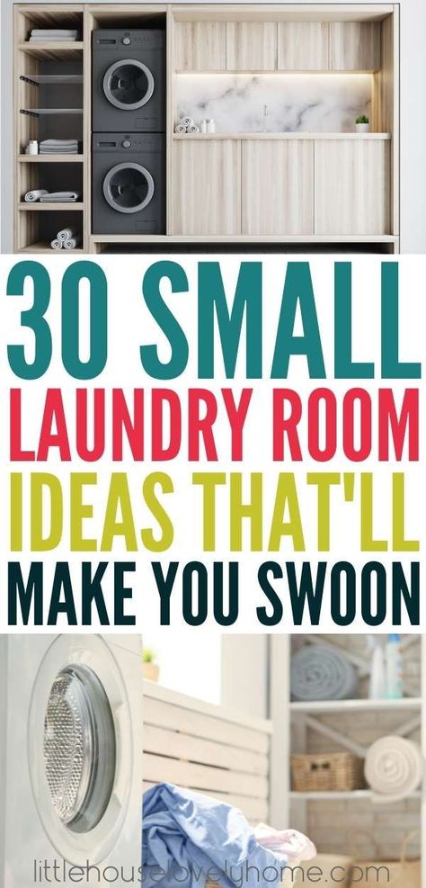 Small Laundry Closet, Small Laundry Space, Small Laundry Room Ideas, Narrow Laundry Room, Laundry Doors, Laundry Room Hacks, Laundry Room Ideas Small Space, Small Laundry Room Makeover, Tiny Laundry Rooms