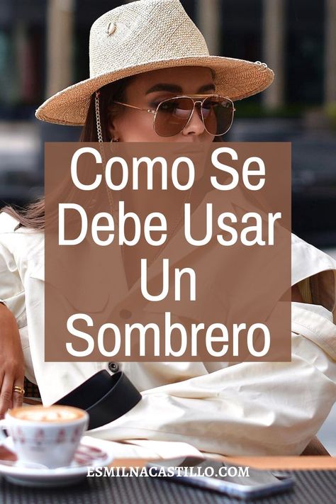 Si bien el criterio de cómo utilizar un sombrero no es complicado, escoger el sombrero preciso o controlar cómo utilizar un tocado para poder el más alto estilo de sastrería puede ser difícil. Subiendo instantáneamente su fachada, desde bodas hasta carreras y también vacaciones de verano, el tocado correcto puede llevar a cabo o deshacer un atuendo. Sombrero Outfit, Outfit Mujer, Panama Hat, Panama, Read More, Hats, Art