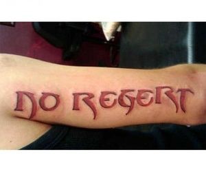 Tribe Tattoo Website Misspelled Tattoos, Tribe Tattoo, Really Bad Tattoos, Tattoos Gone Wrong, Tattoo Mistakes, Tattoo Removal Cream, Terrible Tattoos, Horrible Tattoos, Tattoo Website